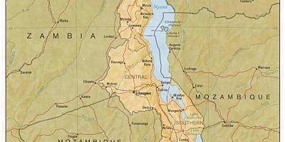 Lake Malawi op die kaart